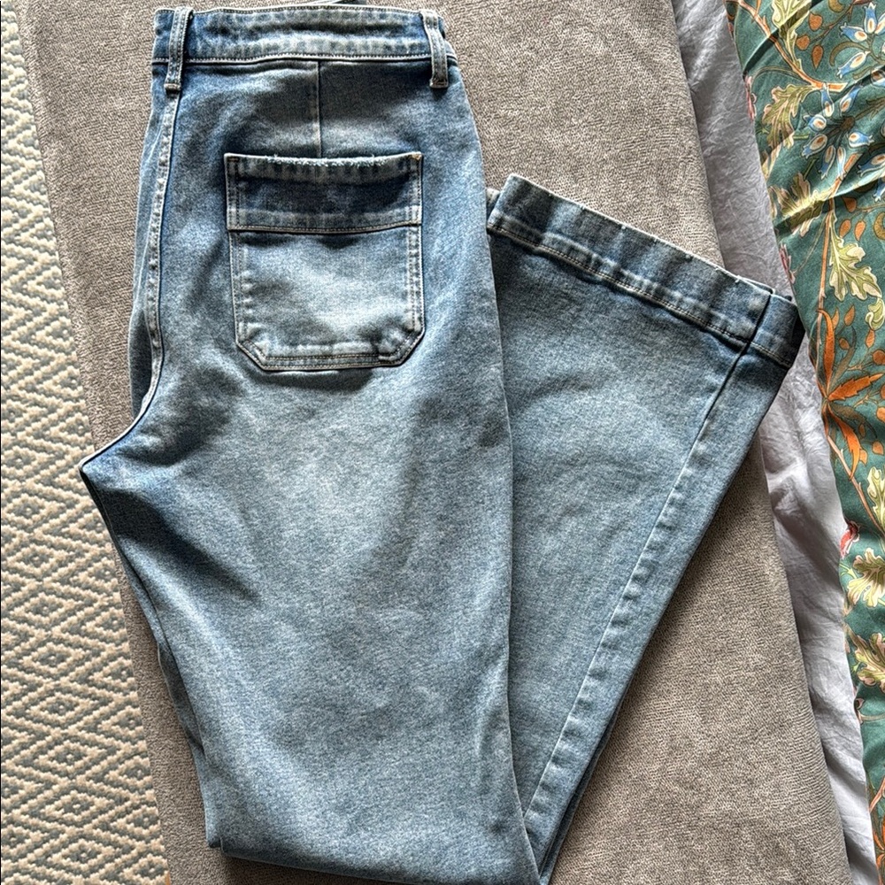KanCan Women's Boot Cut Jeans - Classic Blue